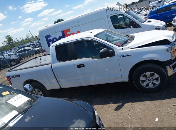 1FTEX1EB6KKF11382 2019 FORD F150 White სალონის 360-გრადუსიანი ხედი