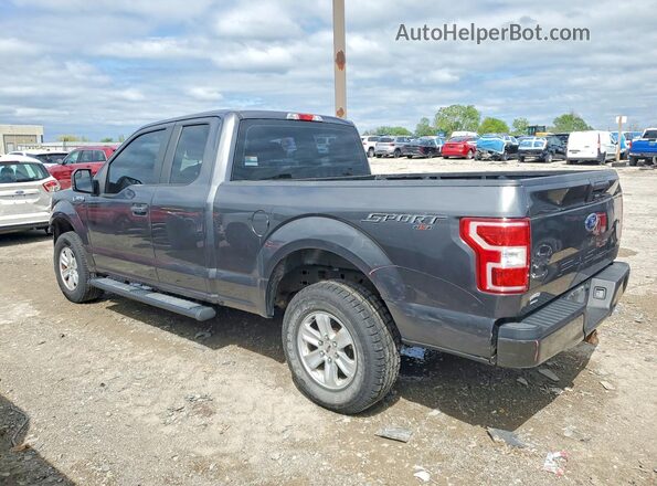 1FTEX1EB7JFB13024 2018 FORD F150 Gray Задня ліва чверть
