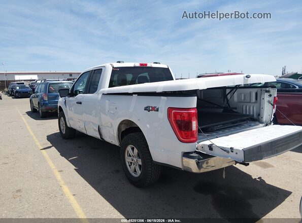 1FTEX1EB7PKD25177 2023 FORD F150 White Հետևի ձախ