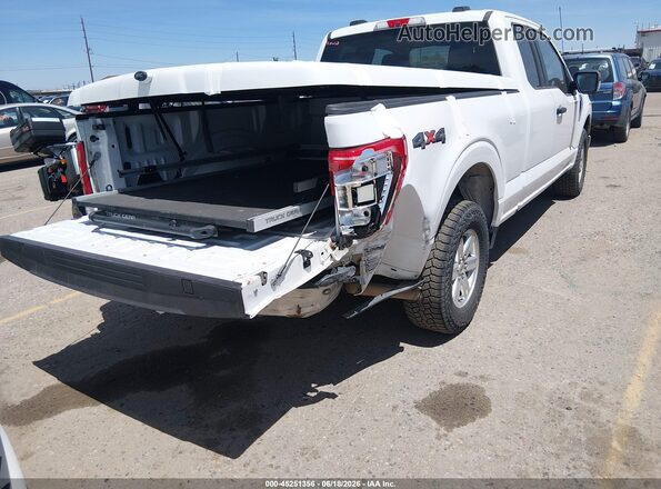 1FTEX1EB7PKD25177 2023 FORD F150 White Հետևի աջ