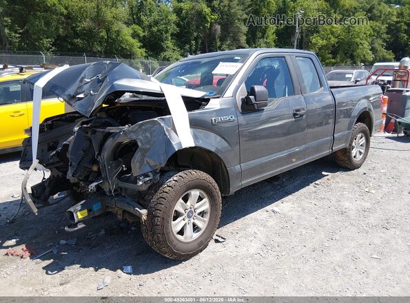 1FTEX1EB8LFA82501 2020 FORD F150 Black Przód lewy