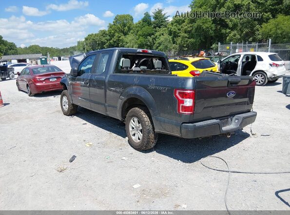 1FTEX1EB8LFA82501 2020 FORD F150 Black Tył lewy