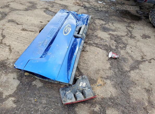 1FTEX1EB9JFB92891 2018 FORD F150 Blue ძრავის განყოფილების ხედი