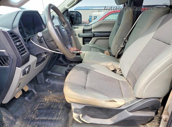 1FTEX1EB9JFB92891 2018 FORD F150 Blue წინა სალონის ხედი