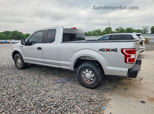 1FTEX1EBXJKD47018 2018 FORD F150 Silver Հետևի ձախ