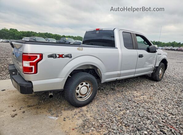 1FTEX1EBXJKD47018 2018 FORD F150 Silver Հետևի աջ