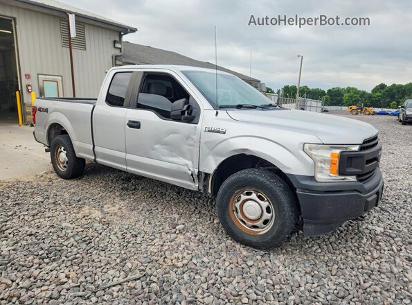 1FTEX1EBXJKD47018 2018 FORD F150 Silver Առջևի աջ