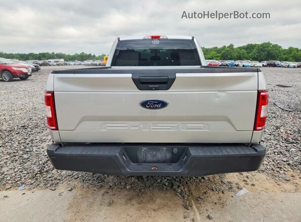 1FTEX1EBXJKD47018 2018 FORD F150 Silver Հետևի տեսք