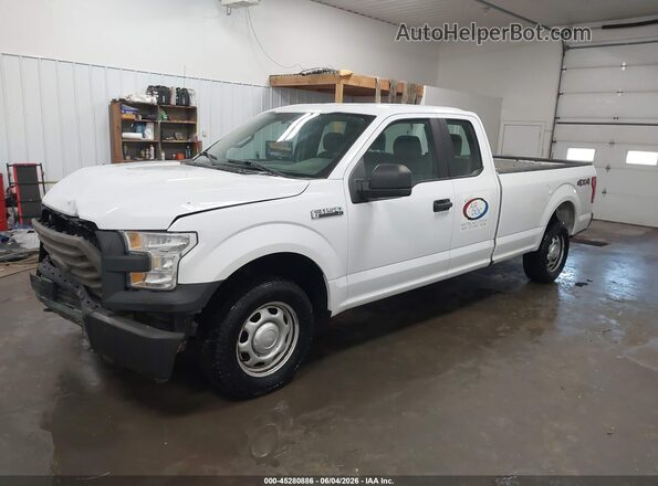 1FTEX1EF7HKD77347 2017 FORD F150 Белый Передняя левая четверть