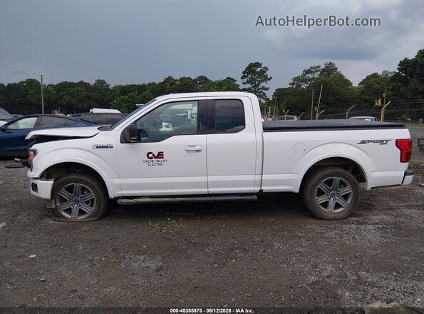 1FTEX1EP0JKF52374 2018 FORD F150 White 