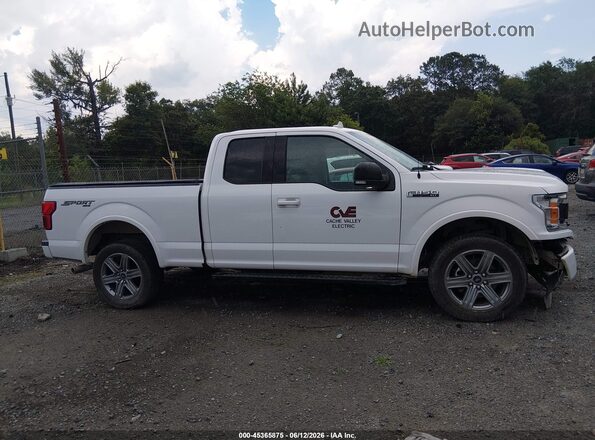 1FTEX1EP0JKF52374 2018 FORD F150 White Սալոնի 360 աստիճան տեսք