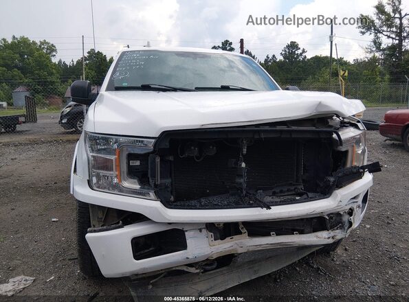 1FTEX1EP0JKF52374 2018 FORD F150 White Սալոնի հետևի տեսք