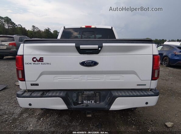 1FTEX1EP0JKF52374 2018 FORD F150 White 