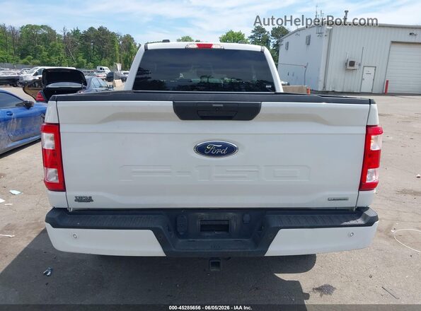 1FTEX1EP0NKD72088 2022 FORD F150 White 