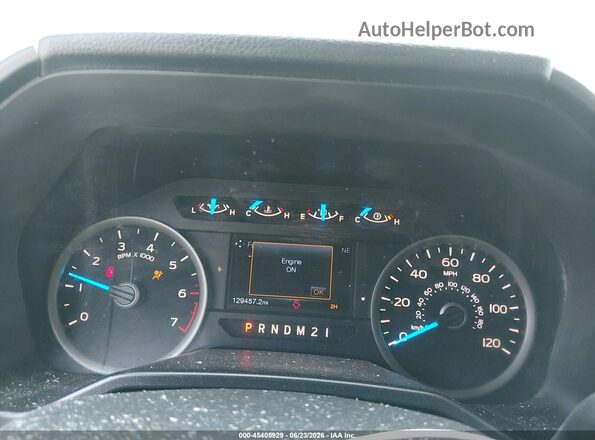 1FTEX1EP1GKF67796 2016 FORD F150 Blue Հետևի նստատեղերի տեսք