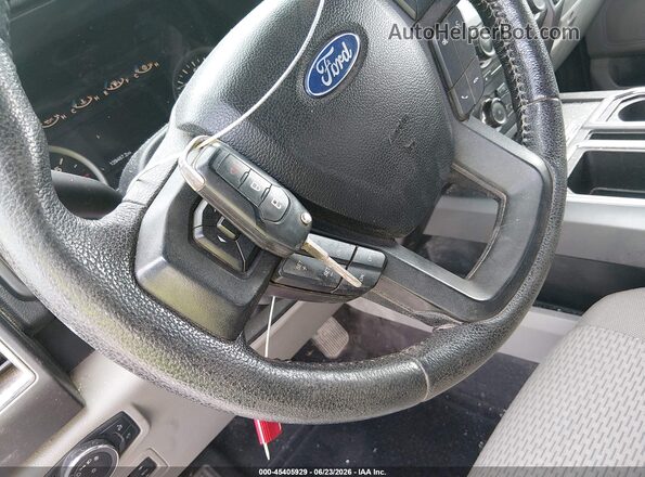 1FTEX1EP1GKF67796 2016 FORD F150 Blue Առջևի վահանակի տեսք