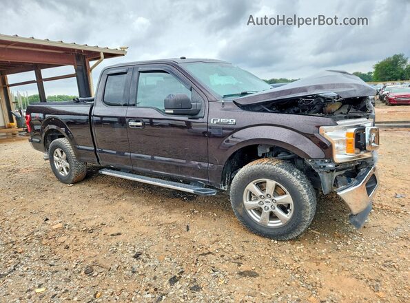 1FTEX1EP1JFC14054 2018 FORD F150 Burgundy Передня права чверть