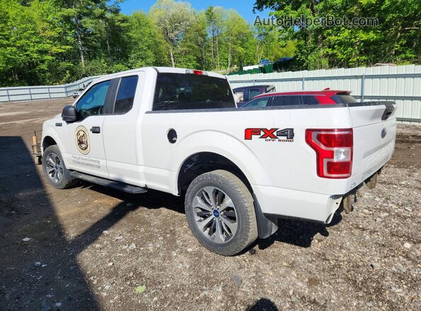 1FTEX1EP1KFB99976 2019 FORD F150 Белый Задняя левая четверть