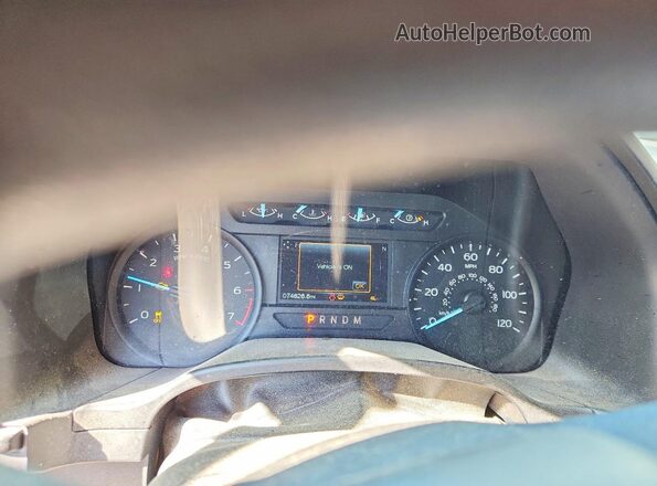 1FTEX1EP1KFB99976 2019 FORD F150 Белый Вид щитка приборов