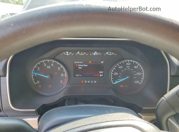 1FTEX1EP1MKE91203 2021 FORD F150 Black ხელსაწყოთა პანელის ხედი