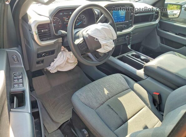 1FTEX1EP1MKE91203 2021 FORD F150 Black წინა პანელის ხედი