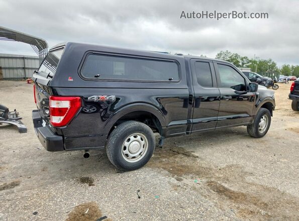 1FTEX1EP1PKF01054 2023 FORD F150 Black 