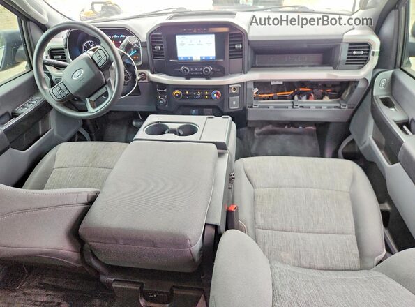 1FTEX1EP1PKF01054 2023 FORD F150 Black 