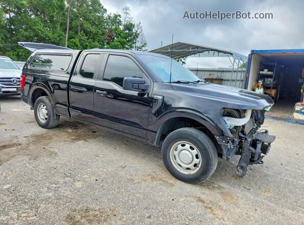 1FTEX1EP1PKF01054 2023 FORD F150 Black 
