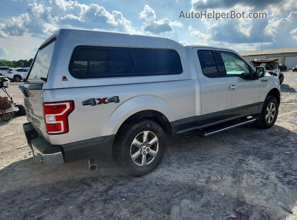 1FTEX1EP2JFA27129 2018 FORD F150 Silver Rear right