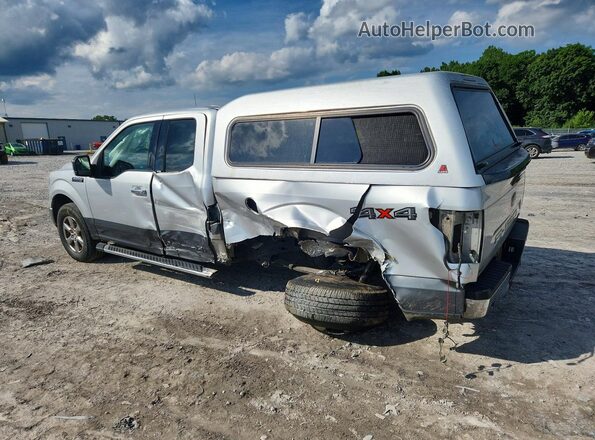 1FTEX1EP2JFA27129 2018 FORD F150 Silver Rear left