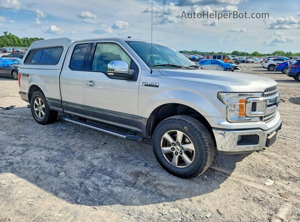 1FTEX1EP2JFA27129 2018 FORD F150 Silver Front right