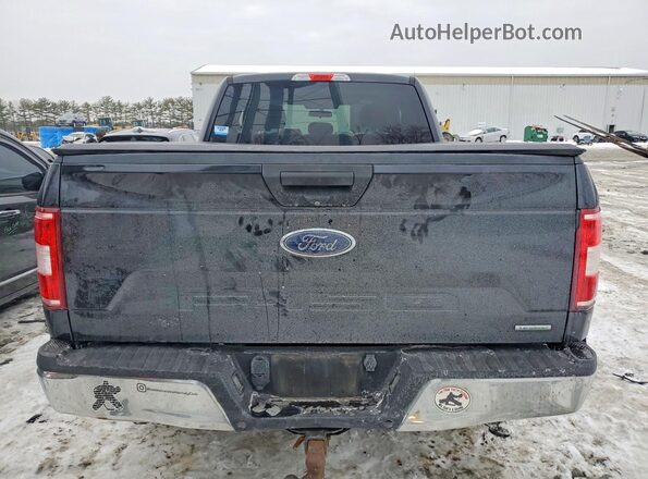 1FTEX1EP2JFC75512 2018 FORD F150 Black უკანა ხედი