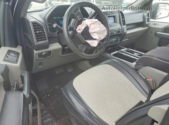 1FTEX1EP2JFC75512 2018 FORD F150 Black წინა პანელის ხედი