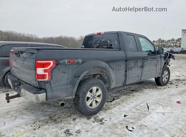 1FTEX1EP2JFC75512 2018 FORD F150 Black უკანა მარჯვენა