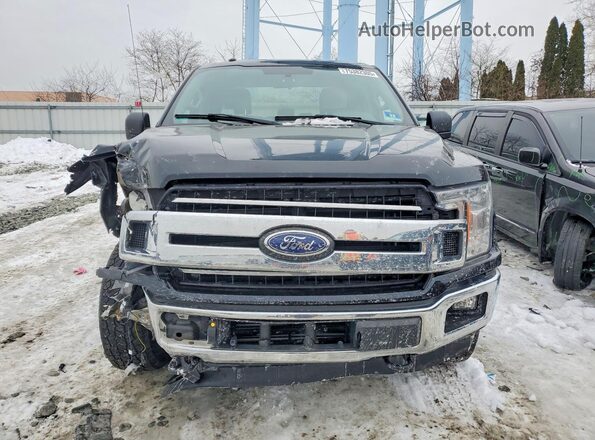 1FTEX1EP2JFC75512 2018 FORD F150 Black წინა ხედი