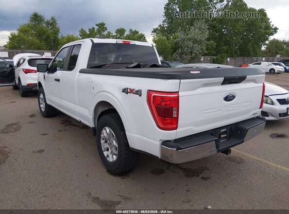 1FTEX1EP2NKF30737 2022 FORD F150 White Tył lewy