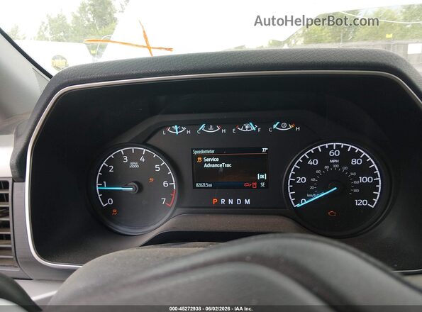 1FTEX1EP2NKF30737 2022 FORD F150 White Widok tylnych siedzeń
