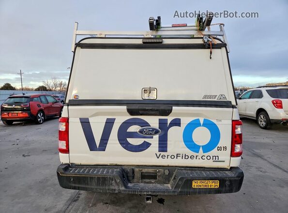 1FTEX1EP2PKG00174 2023 FORD F150 White Вид ззаду