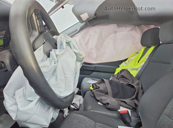 1FTEX1EP2PKG00174 2023 FORD F150 White Вид салону спереду
