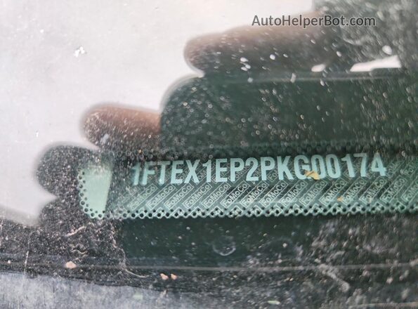 1FTEX1EP2PKG00174 2023 FORD F150 White Вид підкапотного простору