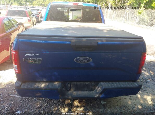 1FTEX1EP3HFB37987 2017 FORD F150 Синий 