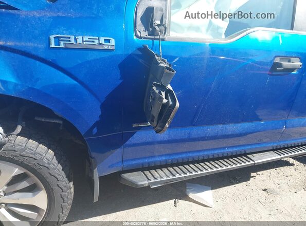 1FTEX1EP3HFB37987 2017 FORD F150 Синий 