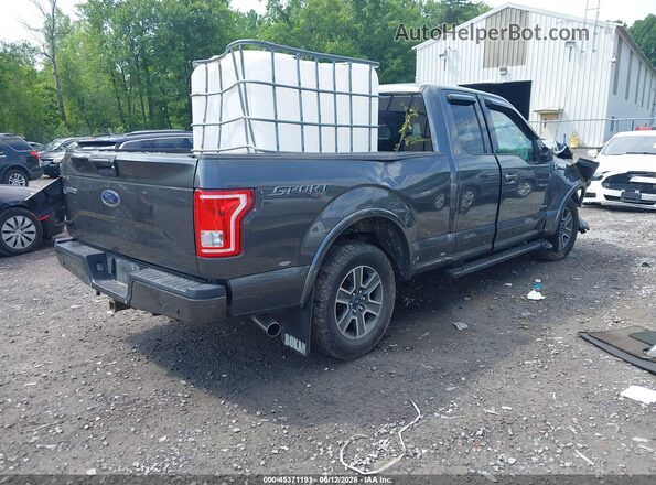 1FTEX1EP4GFB06682 2016 FORD F150 Gray Tył prawy
