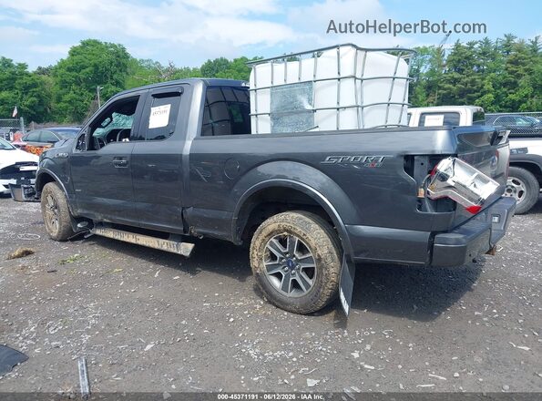 1FTEX1EP4GFB06682 2016 FORD F150 Gray Tył lewy