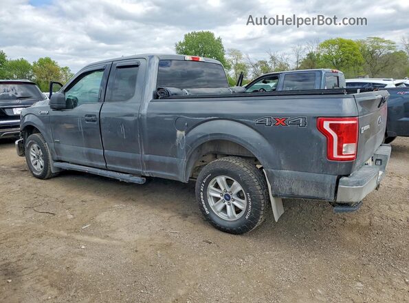1FTEX1EP4GFC92837 2016 FORD F150 Gray 