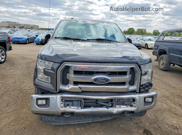 1FTEX1EP4GFC92837 2016 FORD F150 Gray 