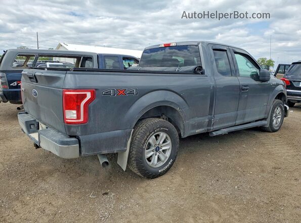 1FTEX1EP4GFC92837 2016 FORD F150 Gray 