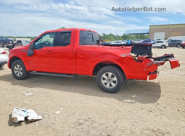 1FTEX1EP4GKF07477 2016 FORD F150 Red 