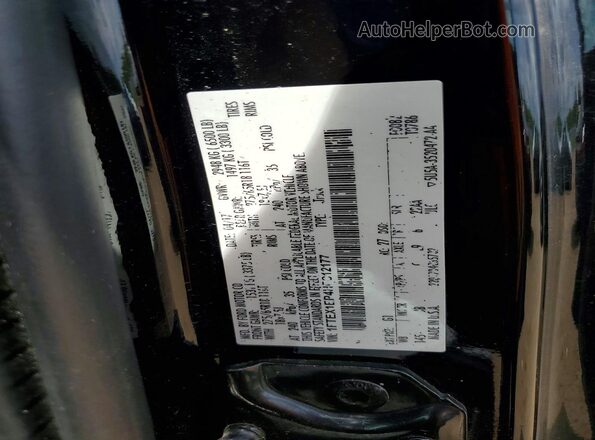 1FTEX1EP4HFC12177 2017 FORD F150 Black Вид підкапотного простору