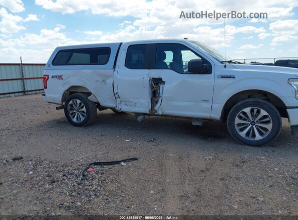 1FTEX1EP4HKD02369 2017 FORD F150 White Front view